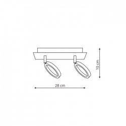 Carrara 2 spot LP-1864/2W