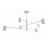 Lampa wisząca Snow 6 biały LP-731/6P WH