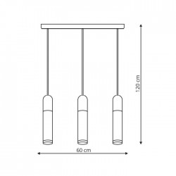 Fano 3 lampa wisząca LP-8012/3P