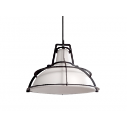 Dritto lampa wiszaca duża biała LP-123/1P L WH