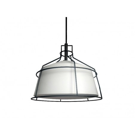 Dritto lampa wisząca średnia biała LP-123/1P M WH