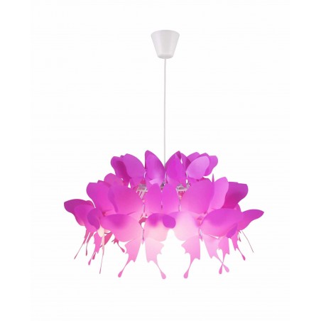 Farfalla 1 lampa wisząca ciemny róż LP-3439/1P dark pink