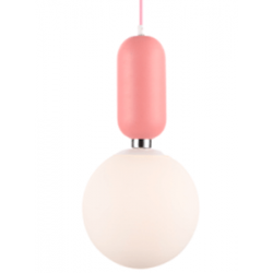 Lampa wisząca Rubi 3 wisząca różowa LP-044/3P Pink