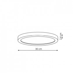 Loria 1 oprawa natynkowa LP-2526/1C-30 WH