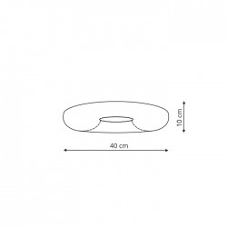 Aruba plafon biały IP 44 LP-2424/1C-40 WH