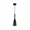 Solin lampa wisząca czarna LP-181/1P BK