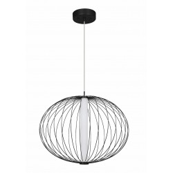 Treviso lampa wisząca mała czarna LP-798/1P S BK