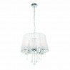 Mona 5 lampa wisząca srebrna LP-5005/5P